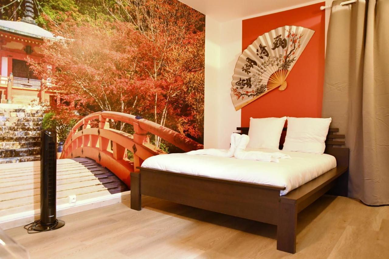 F1 Entier Cosy Style Asiatique Montgeron, Proche Paris Exterior foto